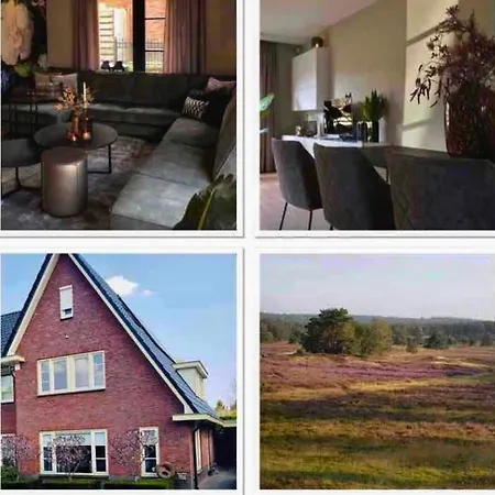 בית נופש Stijlvol Huis In Op De Veluwe Voor 1-9 Pers *